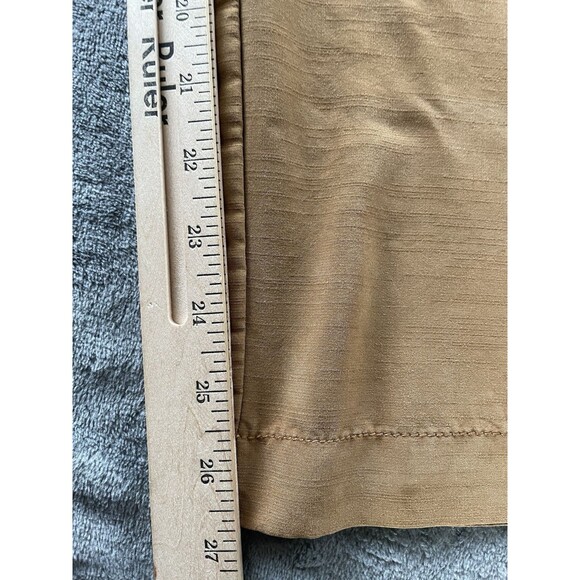Free People Nothin to Say Pleated Pant Womens Small Gold Brown Wide  Lagenlook - Picture 15 of 16